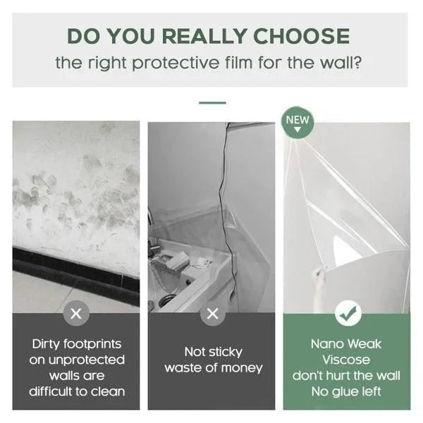 Self -Adhesive Transparent Wall Protection Film