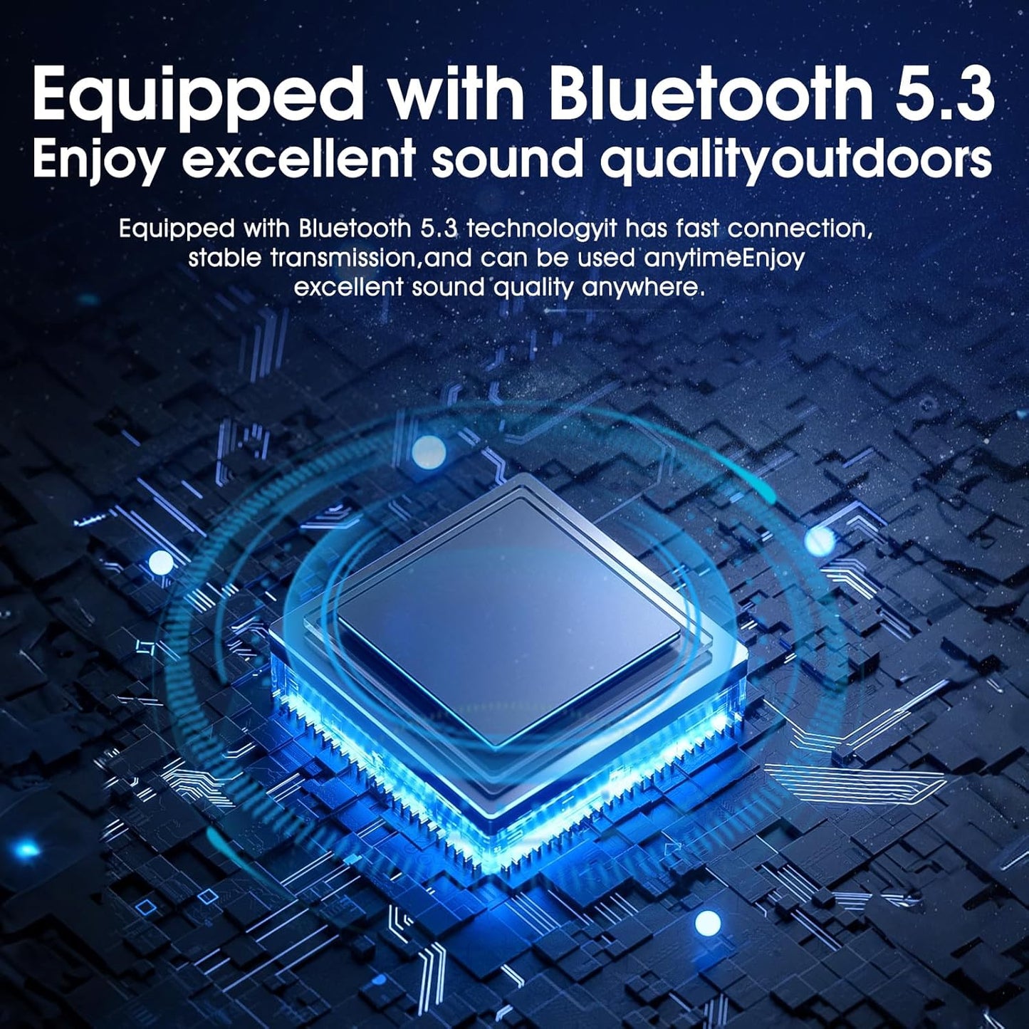 SonicGlow Portable Magnetic Speaker