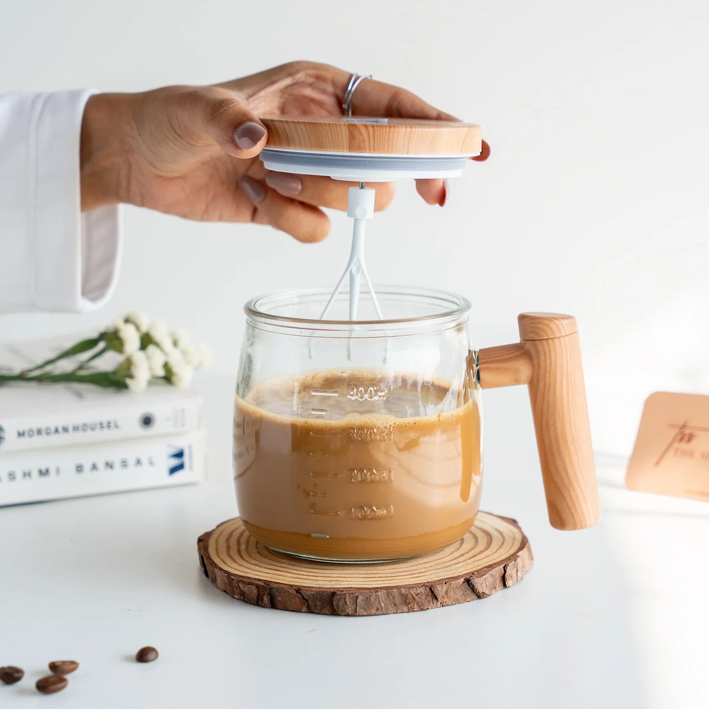 SpinSip™ Self Stirring Mug