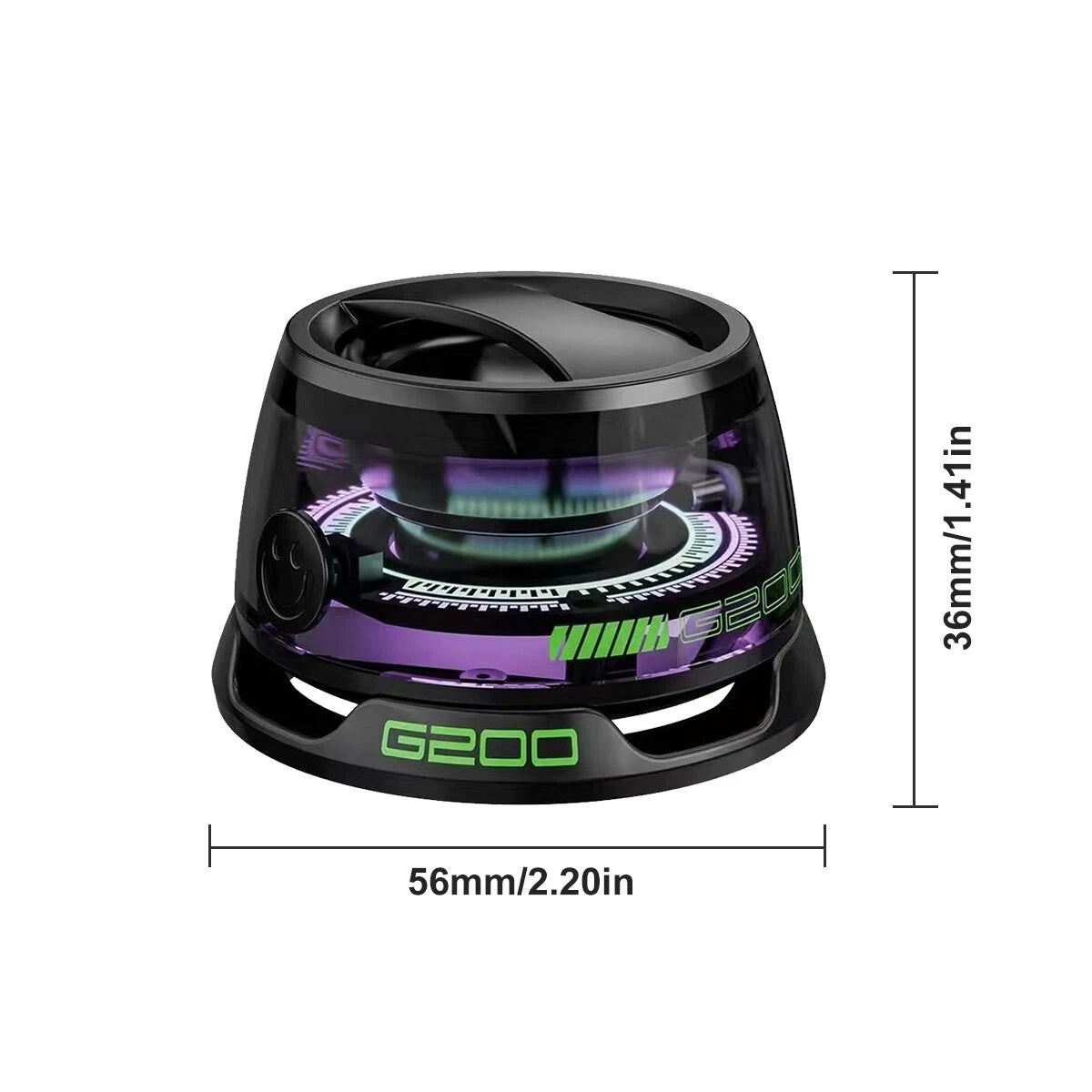 SonicGlow Portable Magnetic Speaker