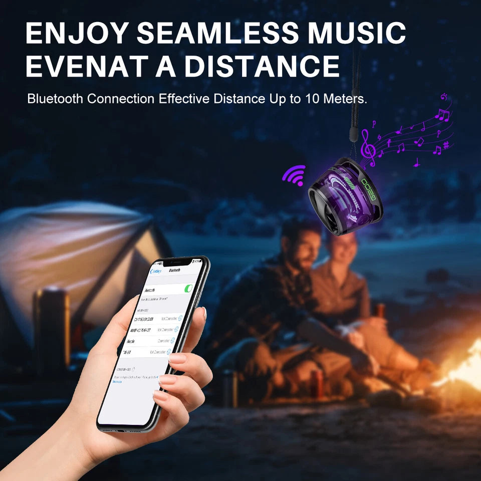 SonicGlow Portable Magnetic Speaker