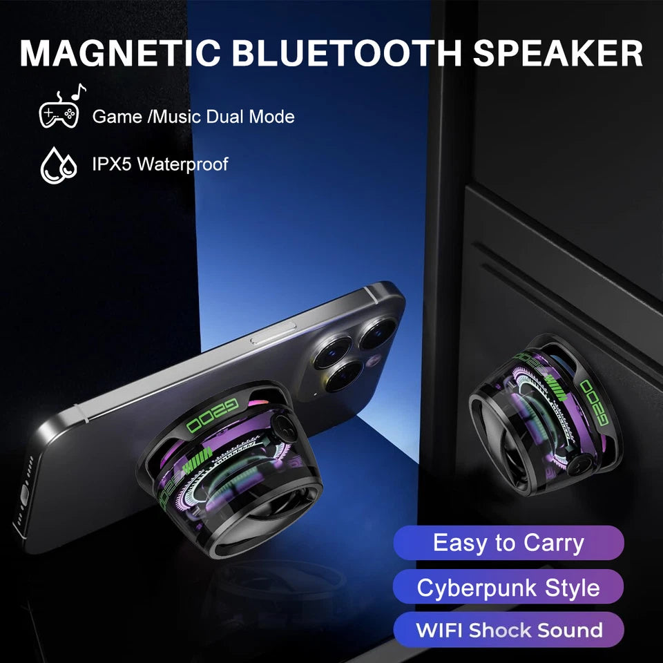 SonicGlow Portable Magnetic Speaker