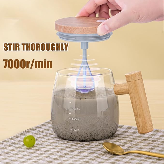 SpinSip™ Self Stirring Mug