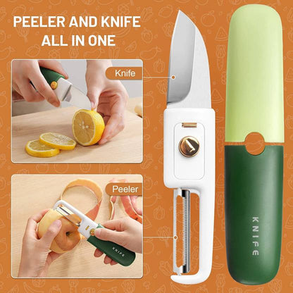 Slice & Peel Portable Knife