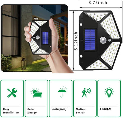 SolarGuard Pro: Wireless LED Security Light