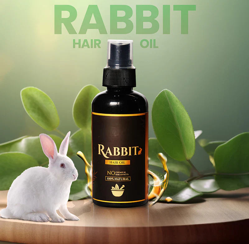 Rabbit Blood Herbal Hair Oil – Remedy for Stronger, Healthier Hair (Buy 1 Get 1 FREE)