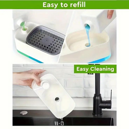 3-in-1 Dish & Handwash Soap Dispenser