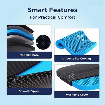 Ortho Gel Seat Cushion For Car & Chairs