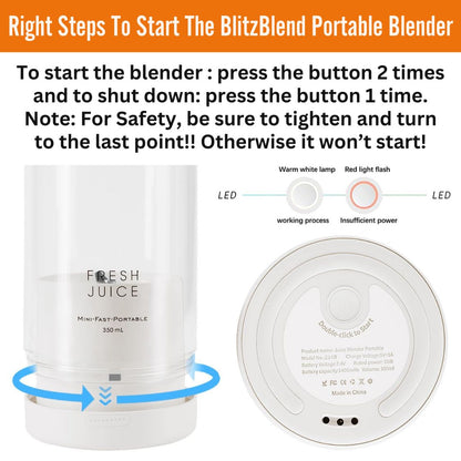 BlitzBlend Portable Blender