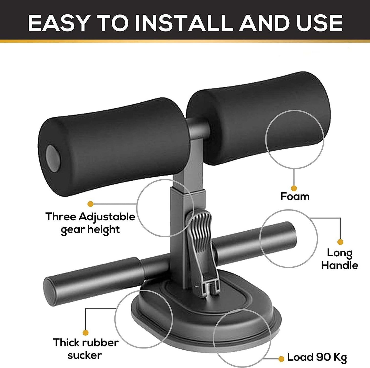 BeastLab® Sit-Up Assistant Bar