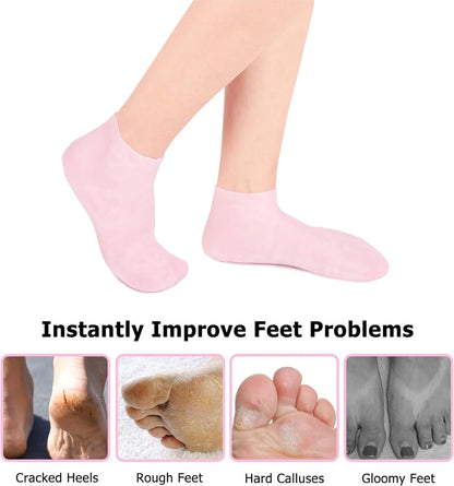 Happy Feet - Pedicure Silicon Gel Socks