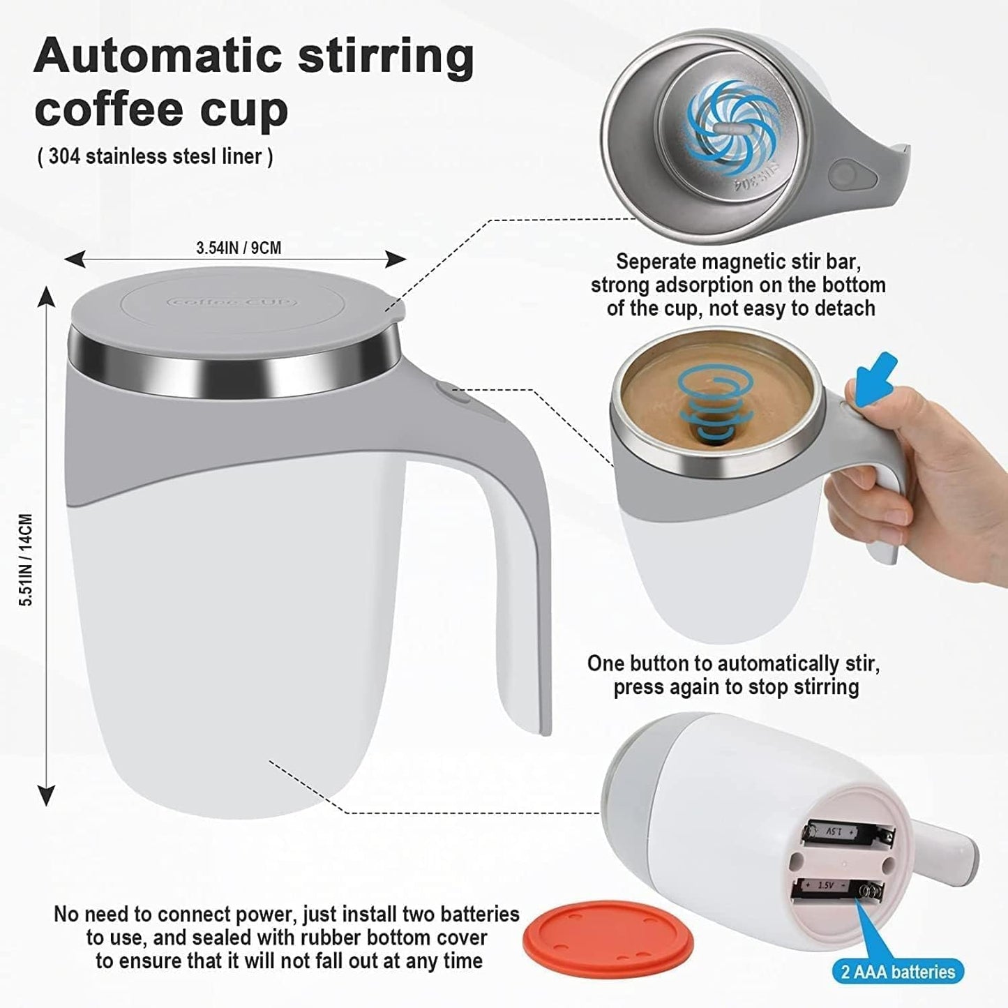 MagicMix Self Stir Mug