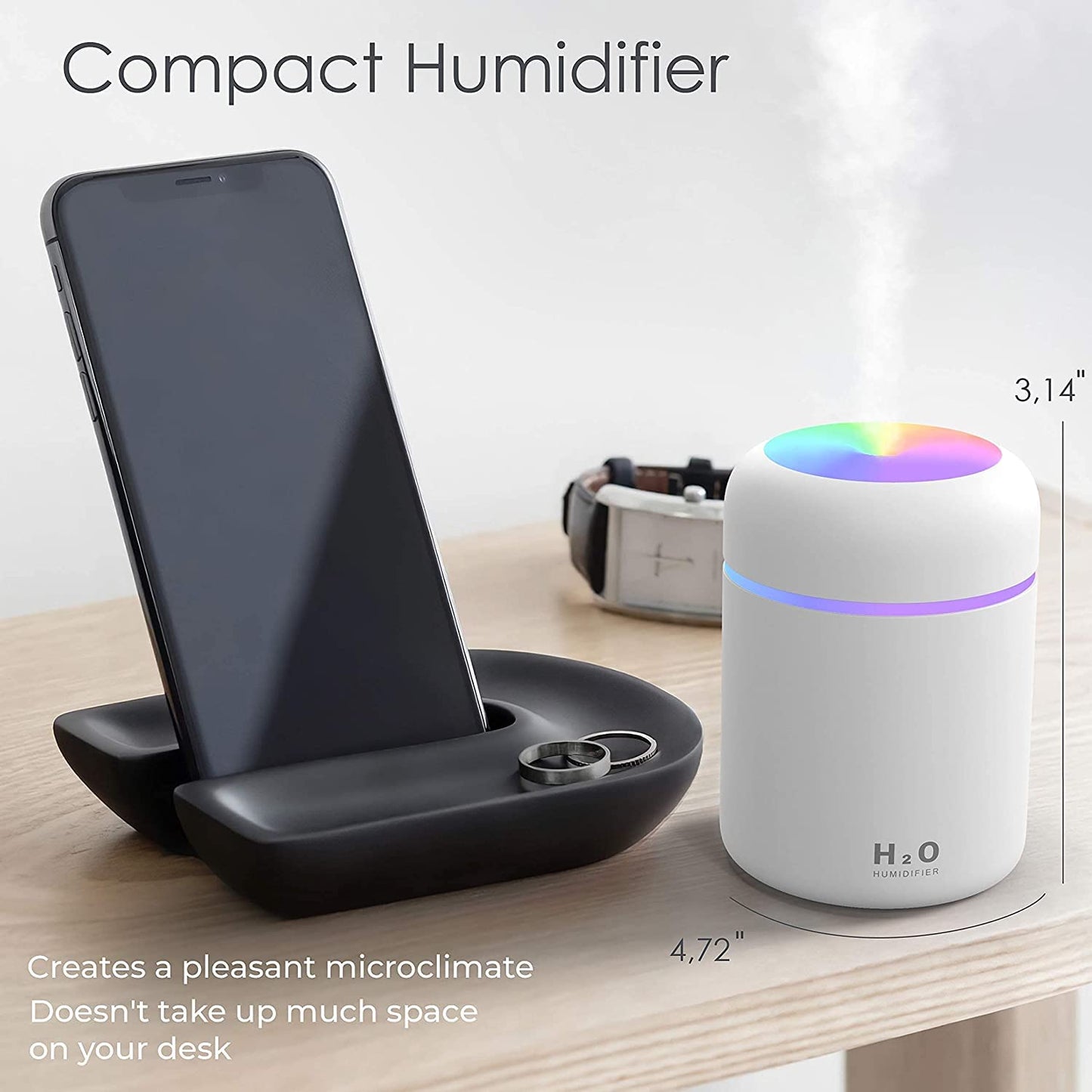 Portable USB Colorful Humidifier