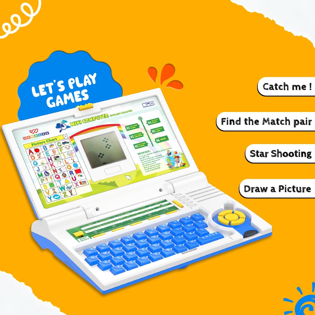 Interactive Educational Laptop For Kids
