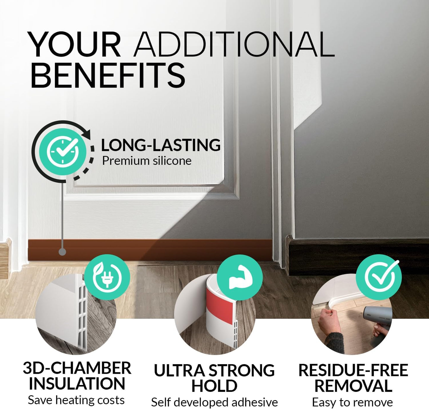 SealGuard Door Draft Stopper