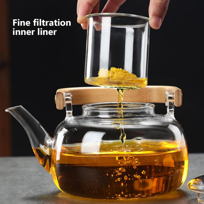 Borosilicate Glass Teapot with Infuser