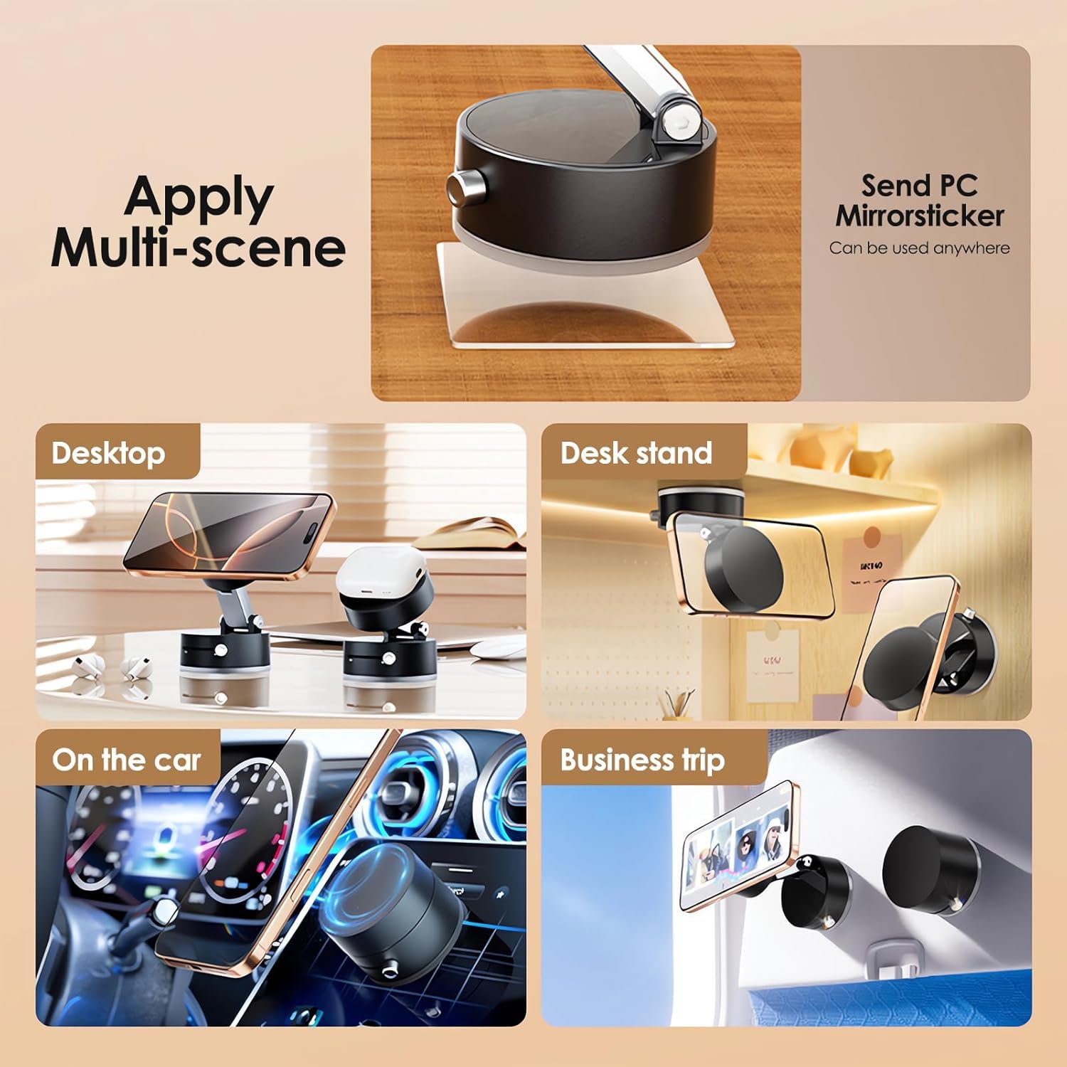 MagMount Suction Mobile Holder