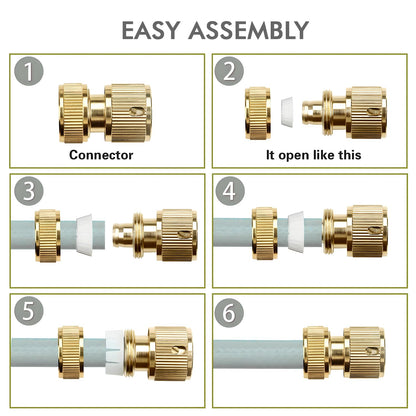 HydroJet Brass Nozzle