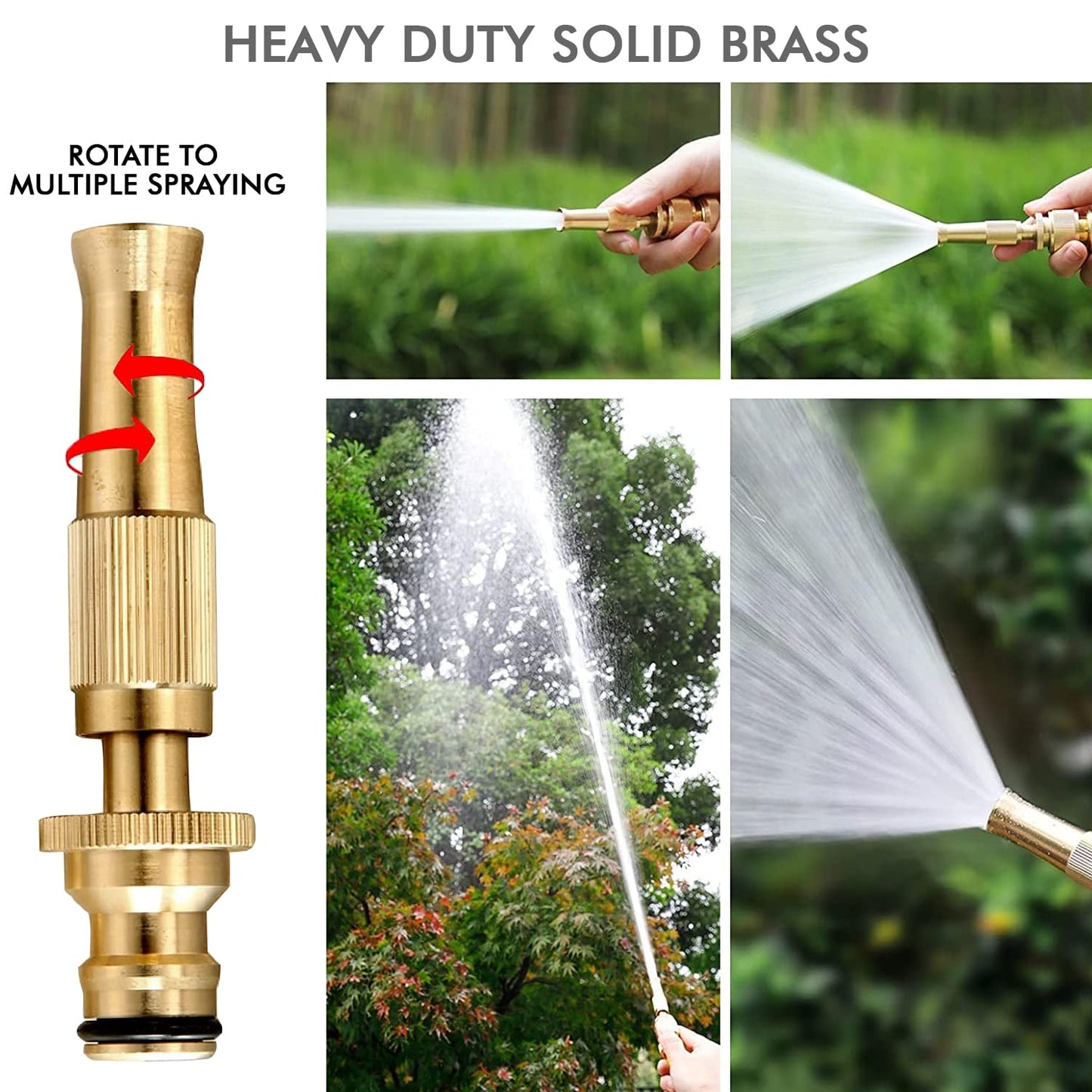 HydroJet Brass Nozzle