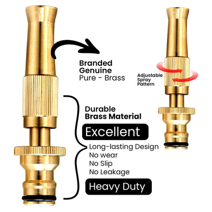 HydroJet Brass Nozzle