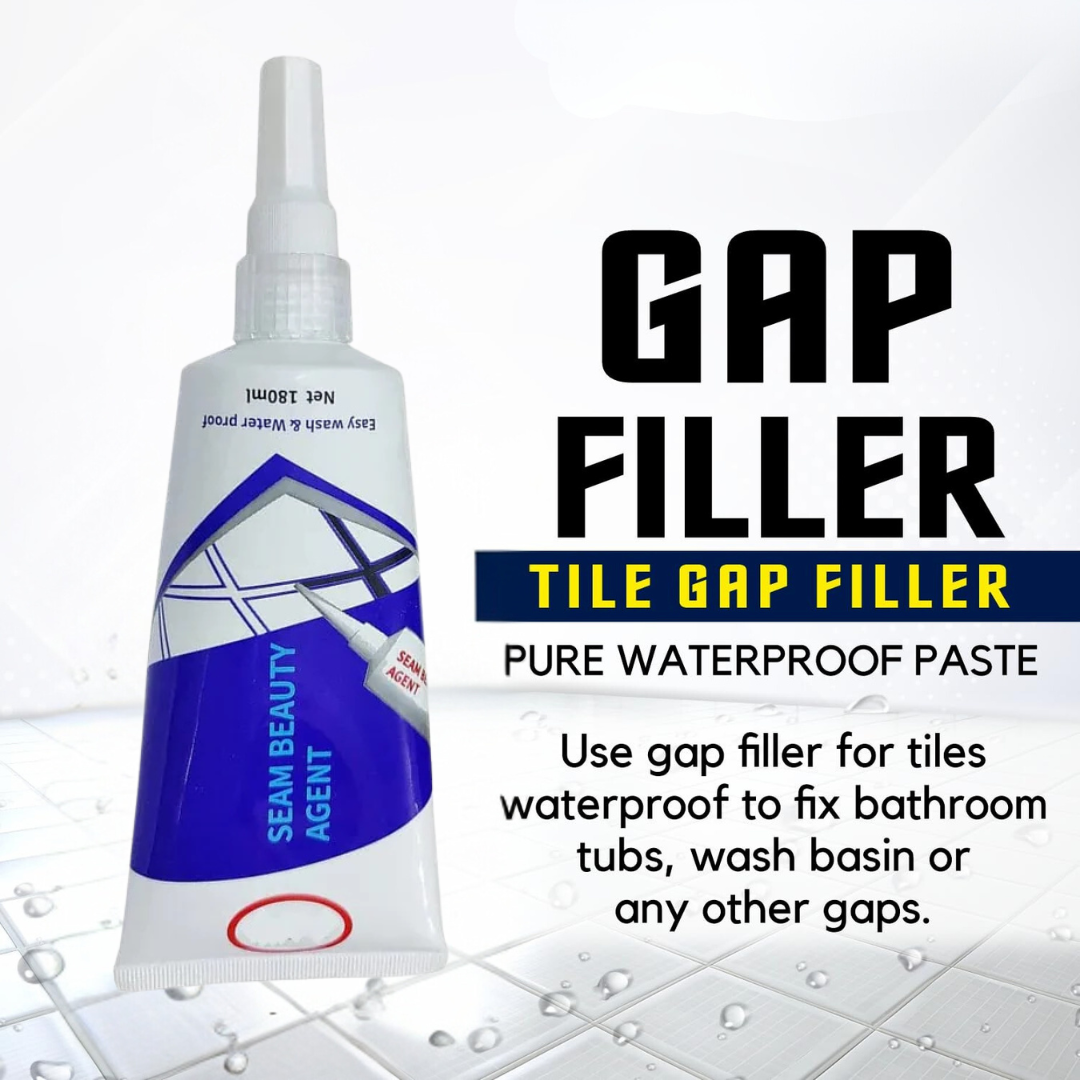 Waterproof Gap Filler Kit for Walls and Tiles - (Make your Tiles Brand New🔥🔥)