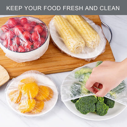 Reusable Elastic Food Storage Wraps