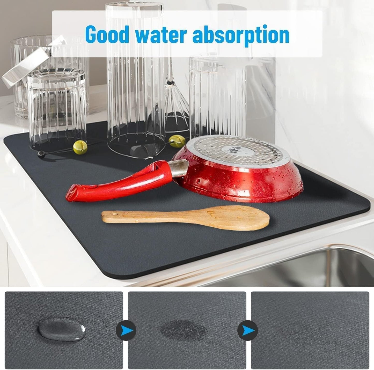 WetProof Kitchen Mat (Buy 1 Get 1 FREE)