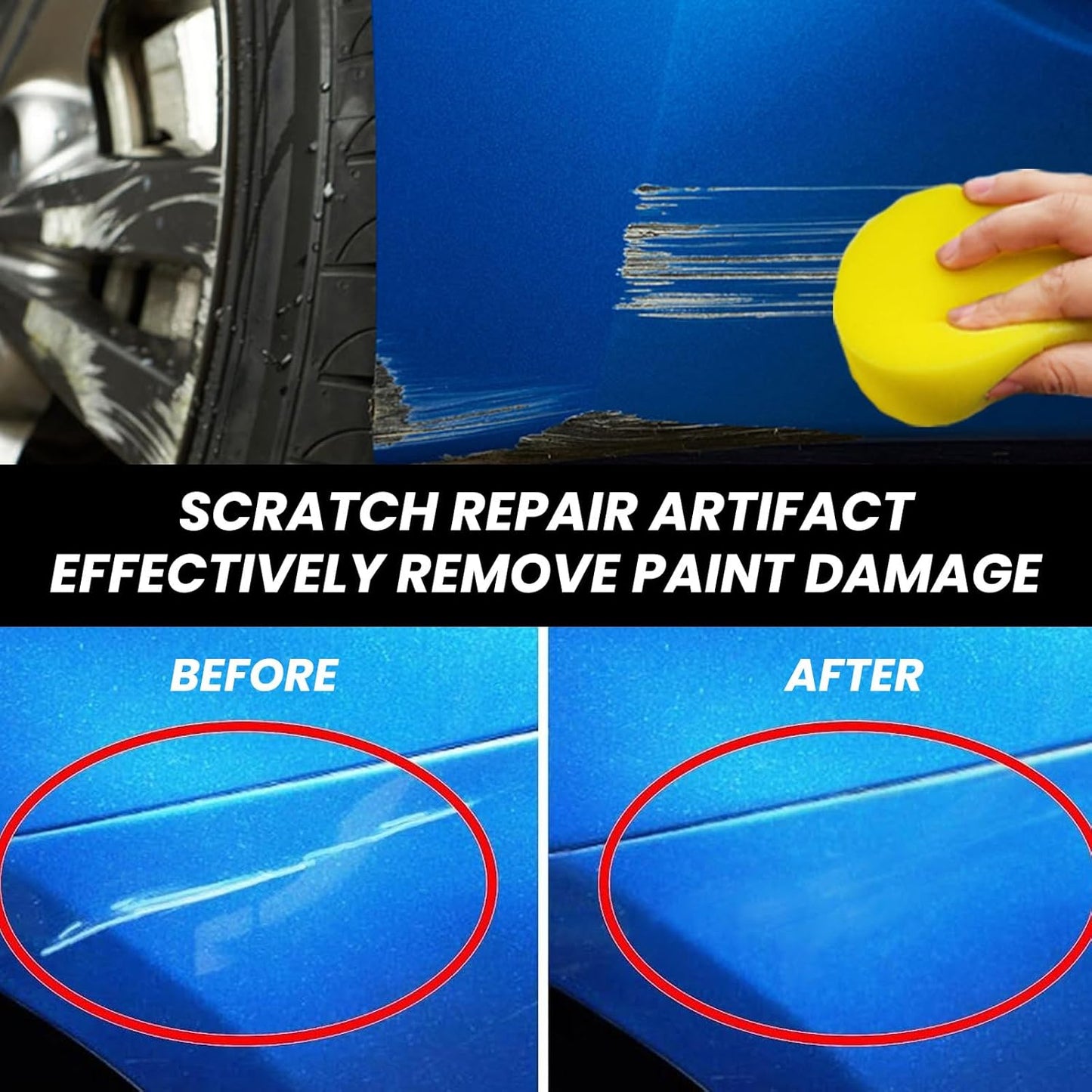 UltraShine Scratch Repair Wax (Pack Of 2)