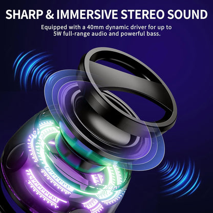 SonicGlow Portable Magnetic Speaker