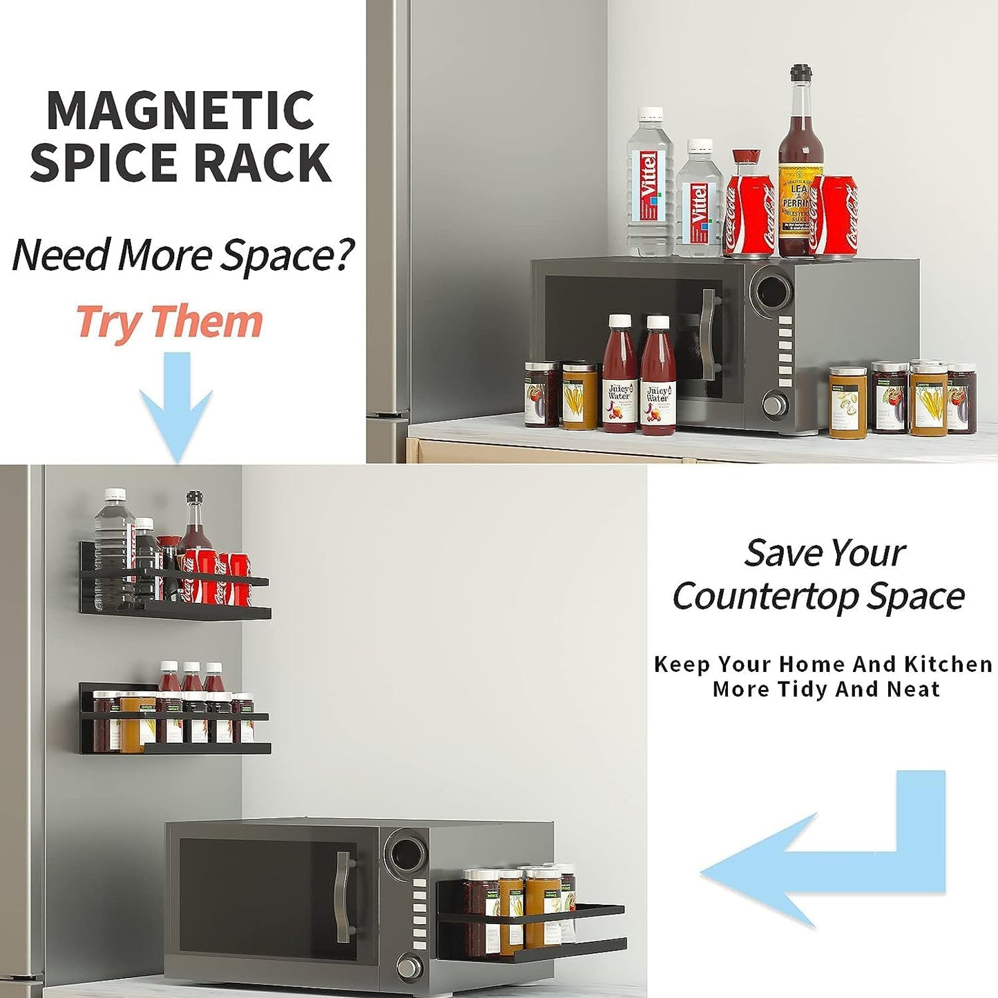 SpaceSaver Magnetic Rack