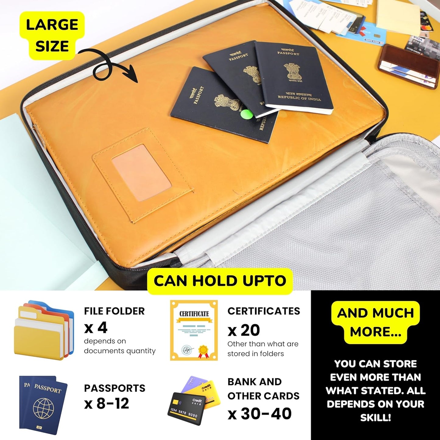 Trelle™ - Premium Document Organizer Bag