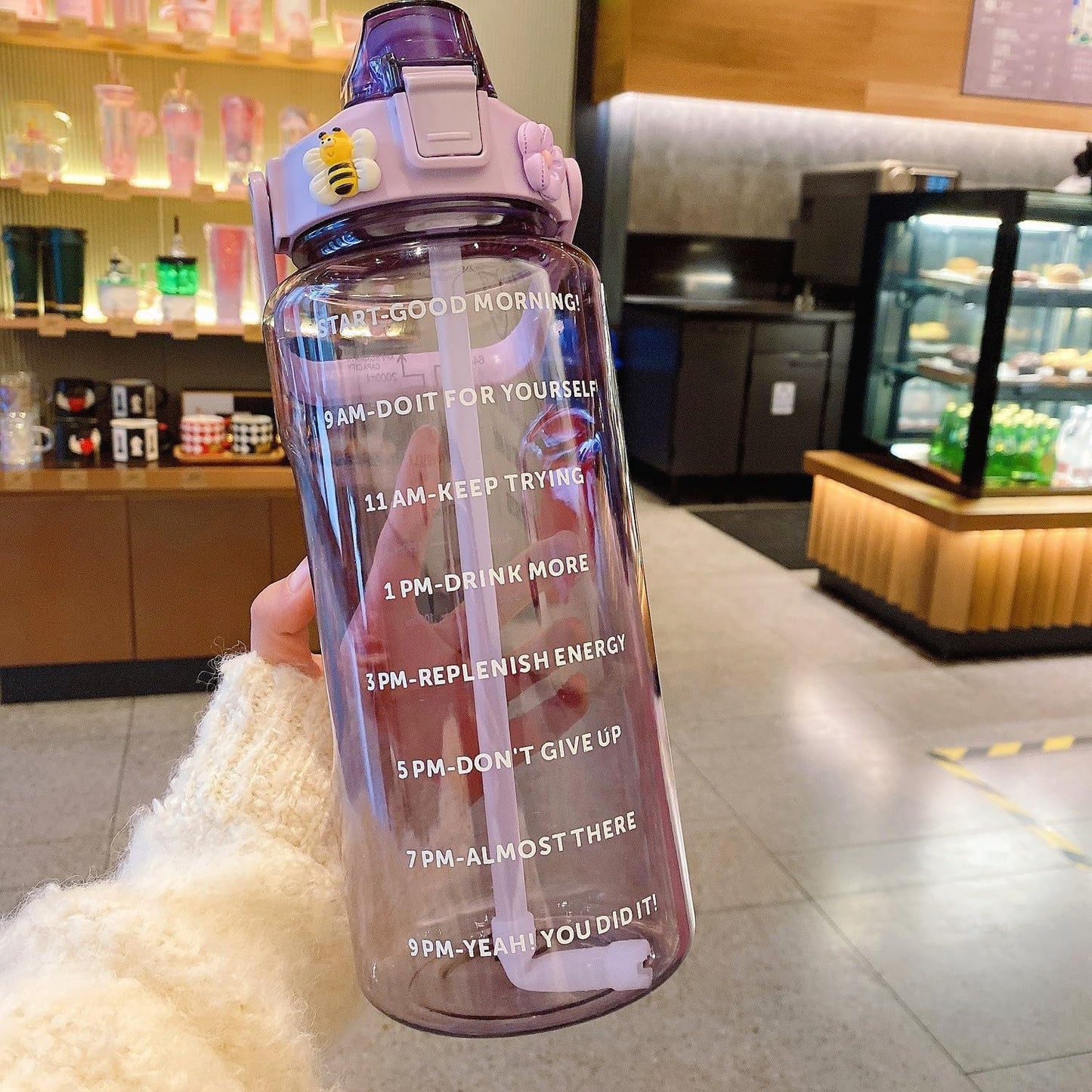 HydroActive Motivational Water Bottle (2 Litre)