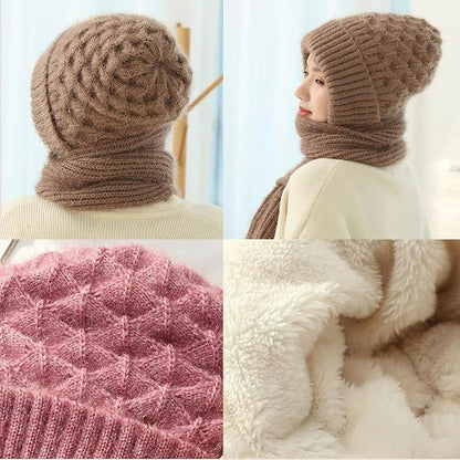 Integrated Ear Protection Windproof Cap Scarf