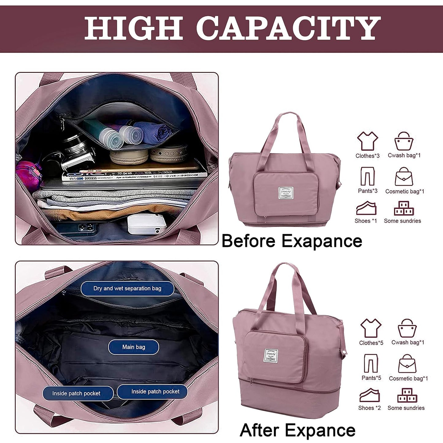 Oxford Travel Duffel Bag