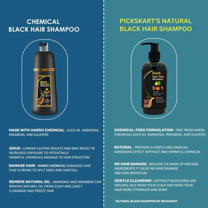 HerbalGlo® 3-in-1 Black Radiance Shampoo (Buy 1 Get 1 Free)