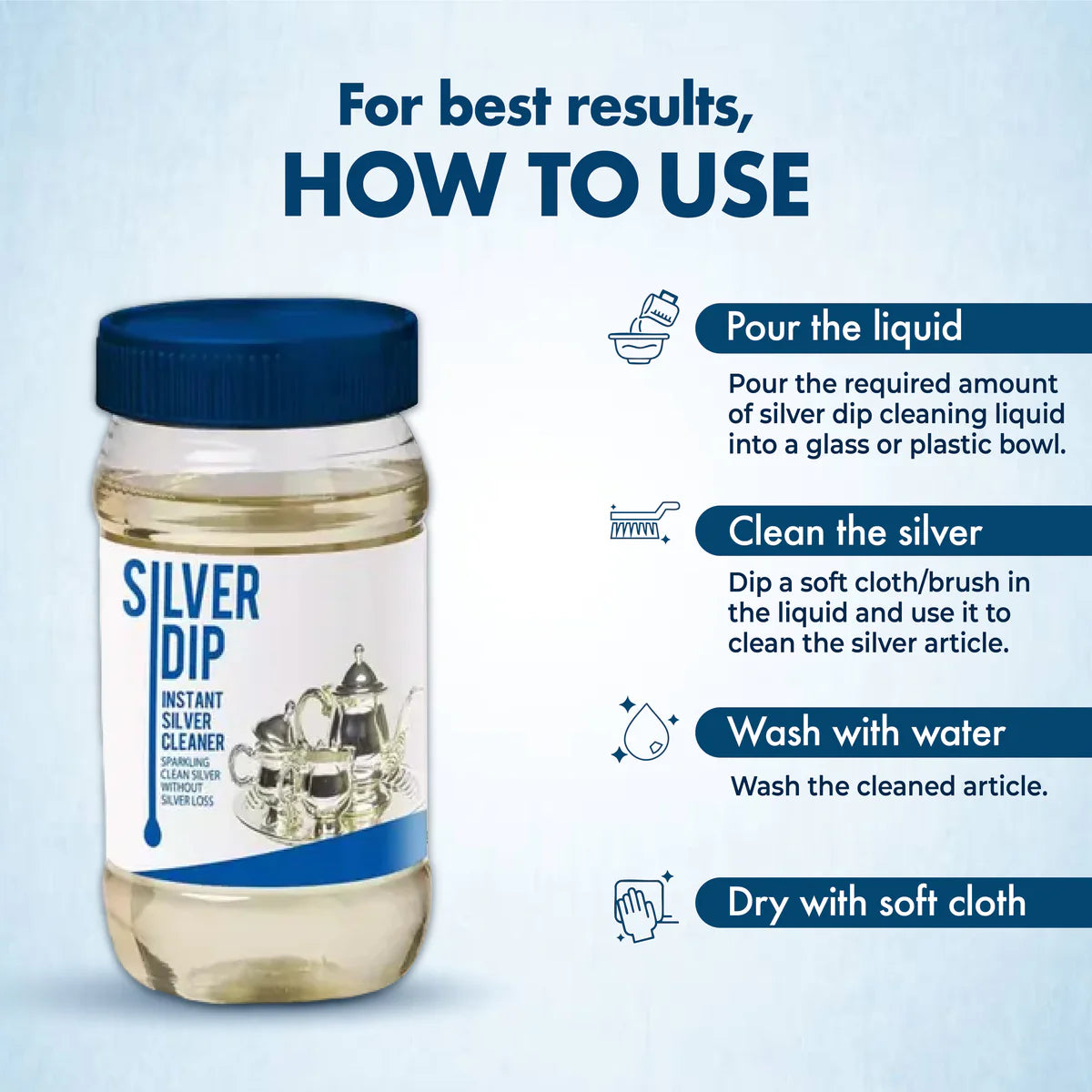 Silver Dip™ - Instant Silver Cleaner (Buy 1 Get 1 Free🔥)