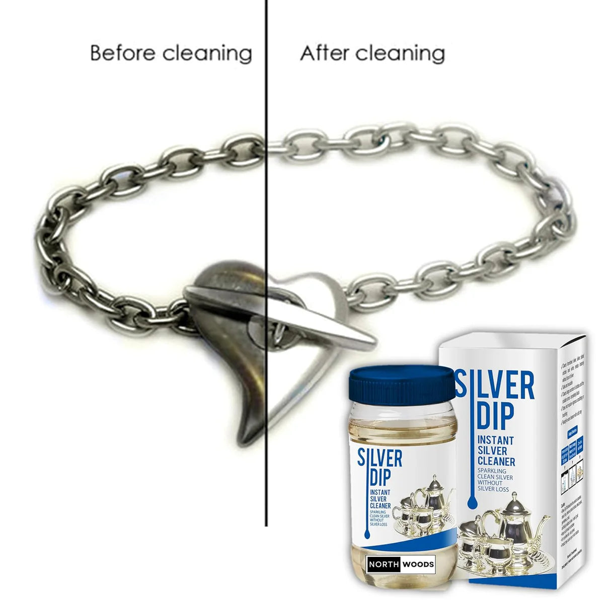 Silver Dip™ - Instant Silver Cleaner (Buy 1 Get 1 Free🔥)