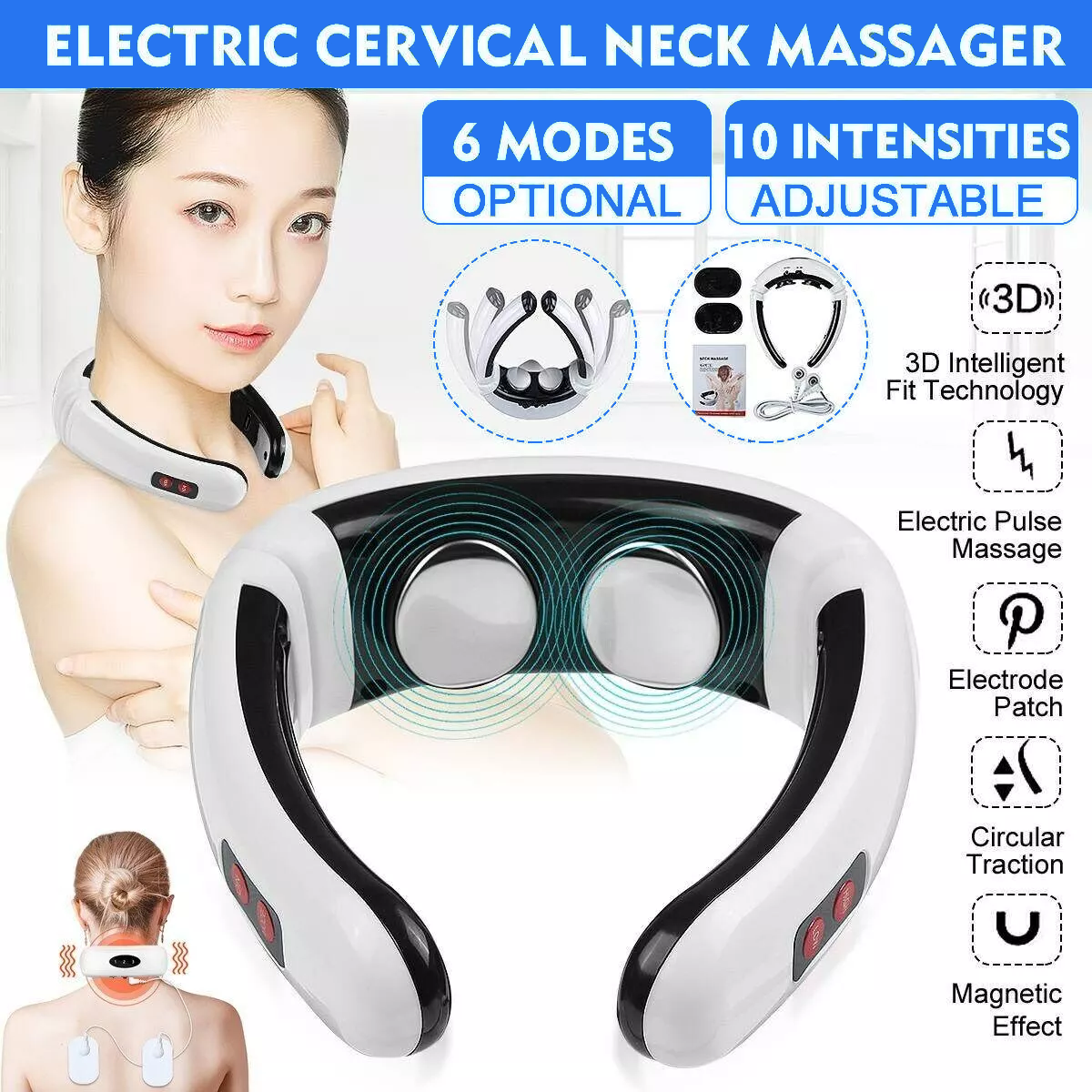 MagPulse Comfort™ Neck Massager