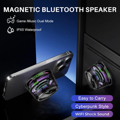 SonicGlow Portable Magnetic Speaker