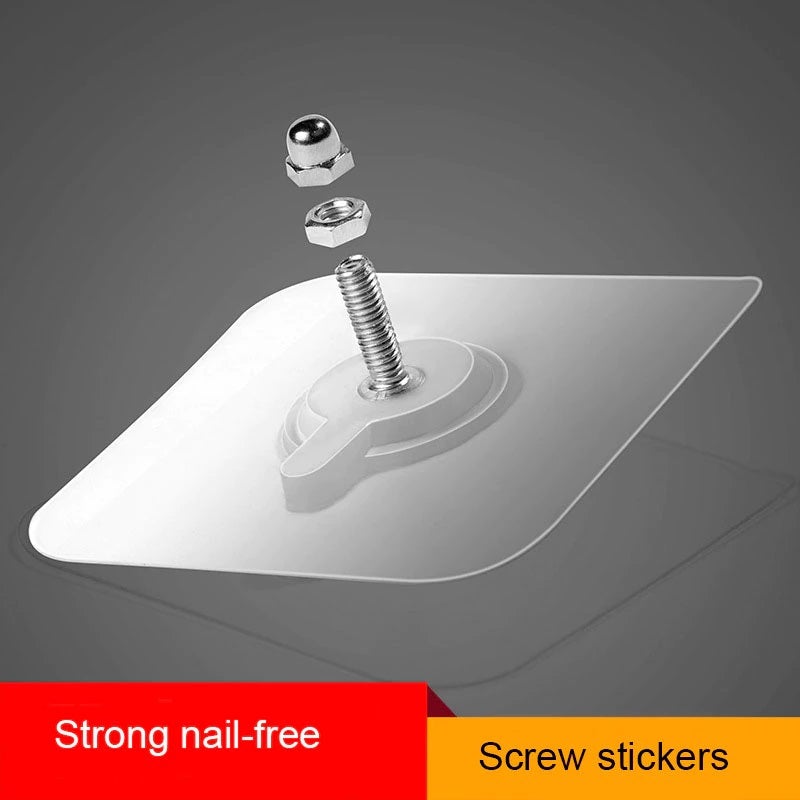 Adhesive Wall Screws (Pack of 10)