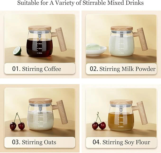 SpinSip™ Self Stirring Mug